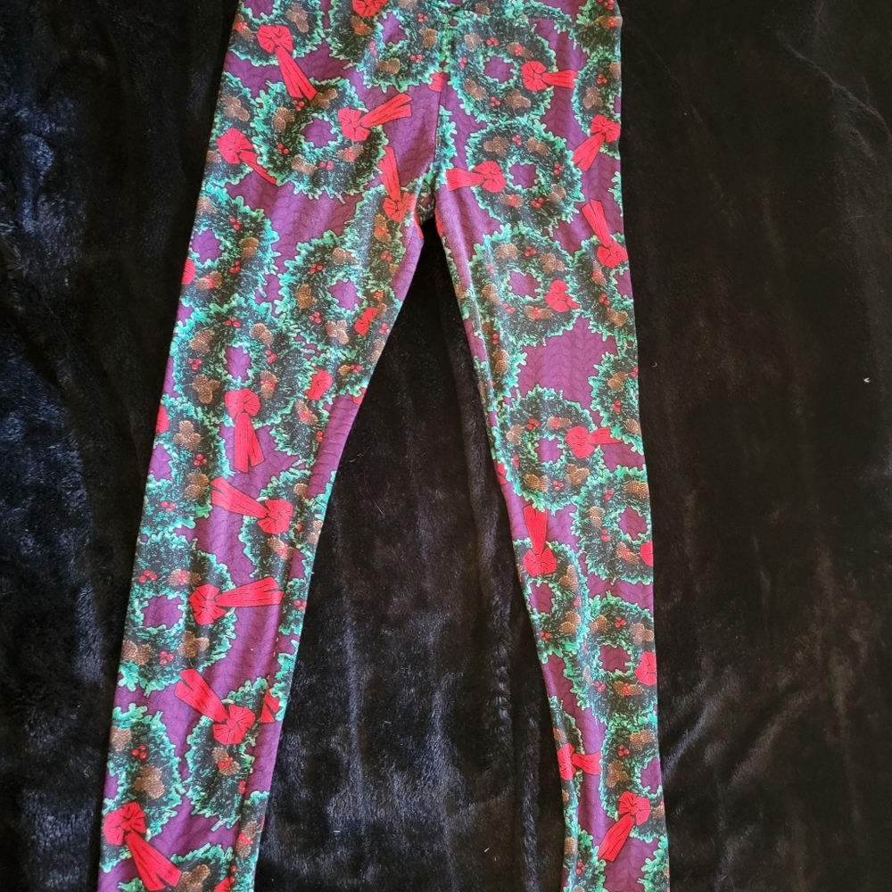 Lularoe leggings Christmas